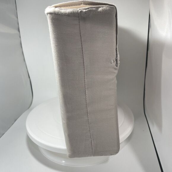 NWT Rachel Zoe 100% Cotton King 4 Piece Sheet Beige Neutral Certified OEKO-TEX - Picture 2 of 4